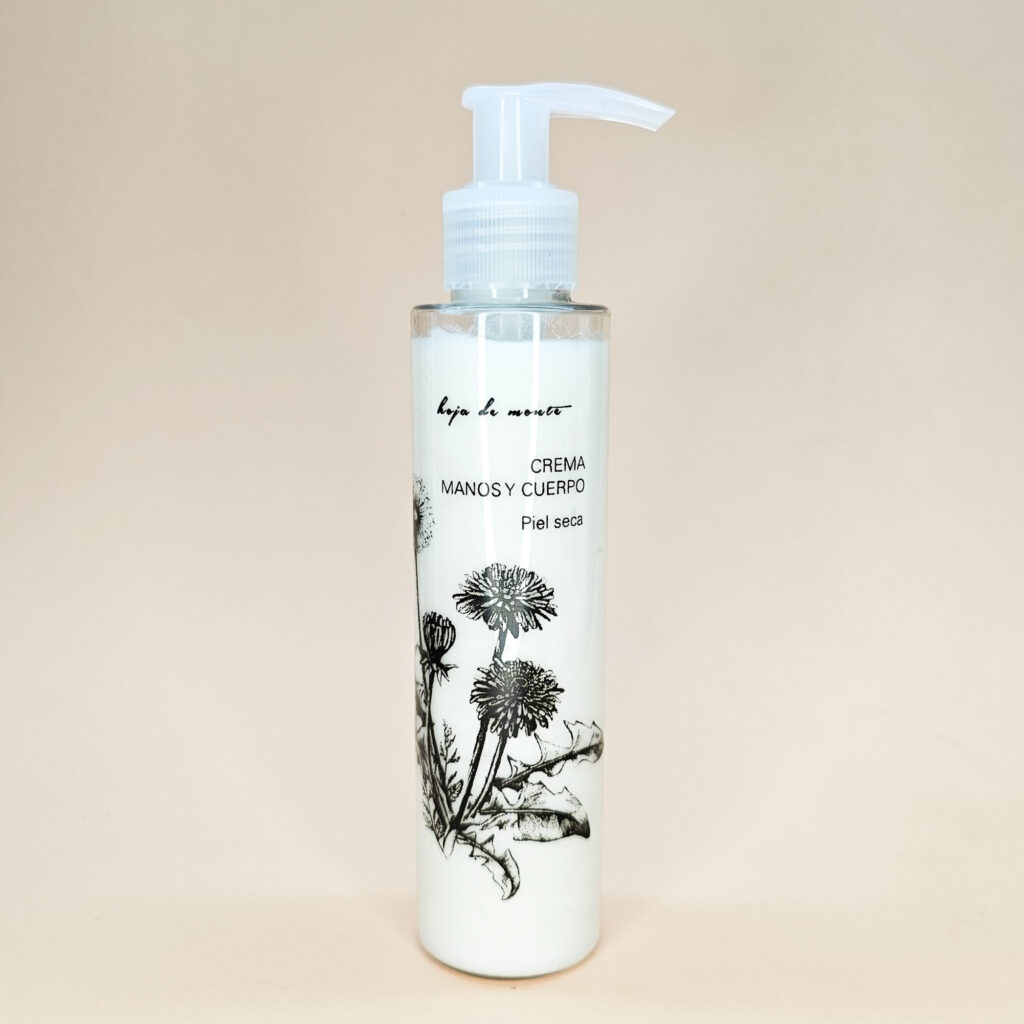 Crema corporal piel seca – Miel y almendras