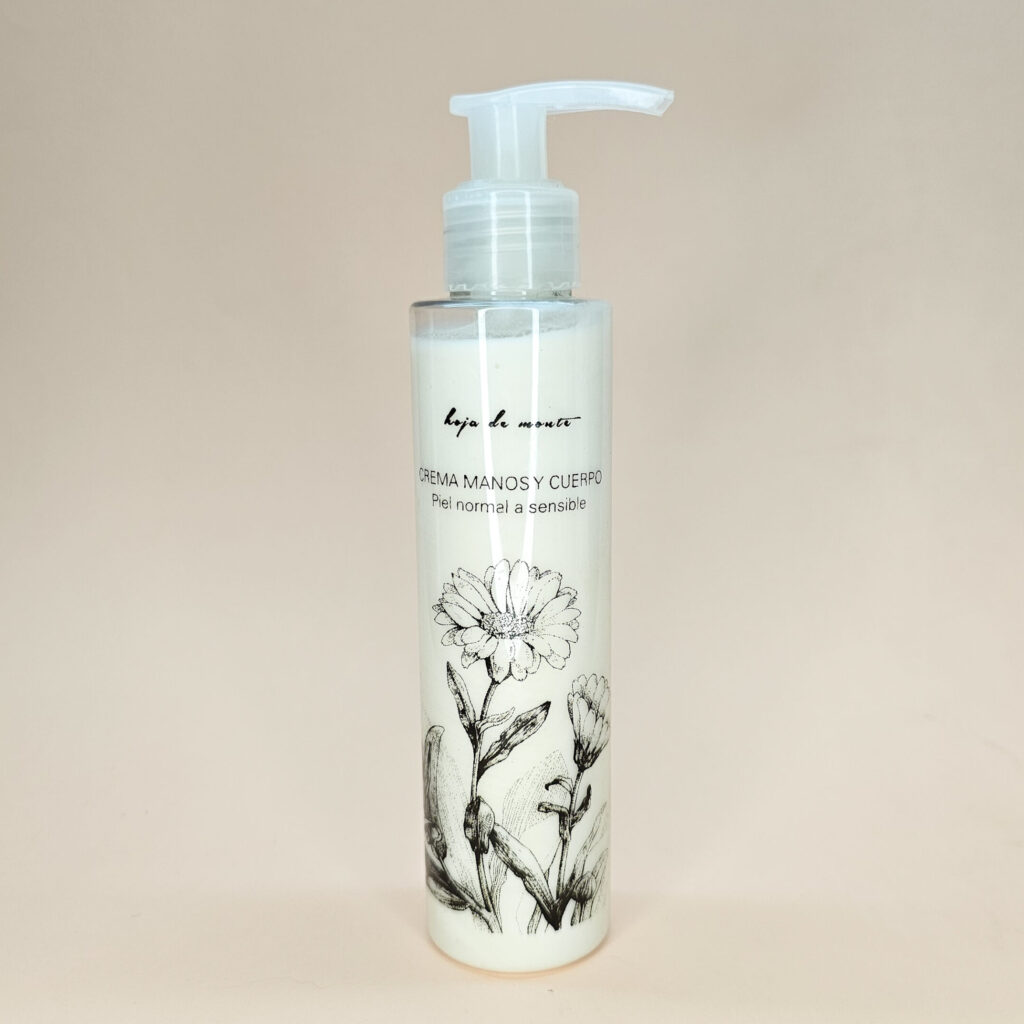 Crema corporal piel sensible – Caléndula, Manzanilla, Lavanda y Trigo