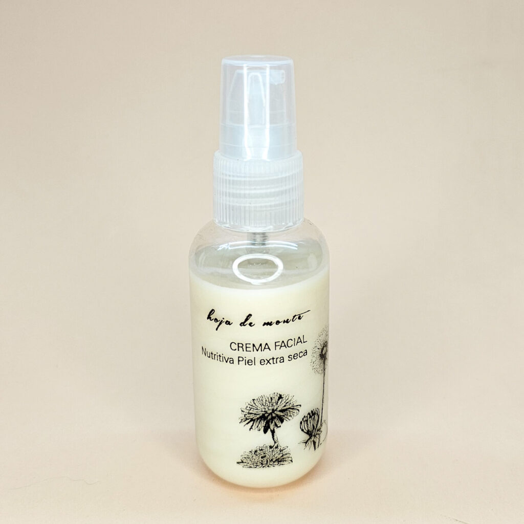 Crema facial piel extra seca – Nutritiva – Chocolate y almendras