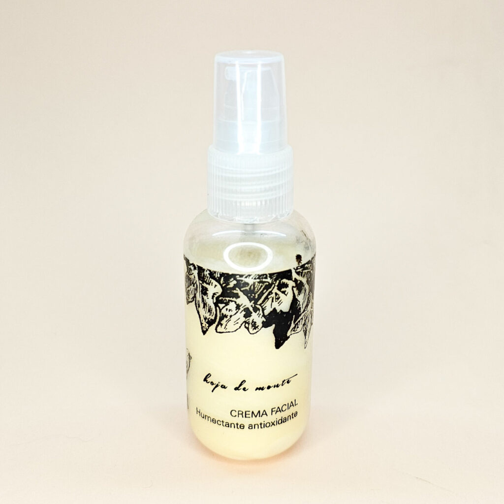 Crema facial piel mixta – Humectante antioxidante – Romero, Te Verde y Rosa Mosqueta
