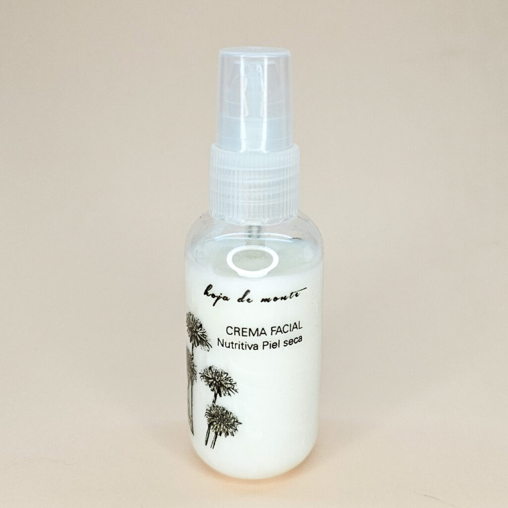 Crema facial piel seca – Nutritiva – Miel y almendras.