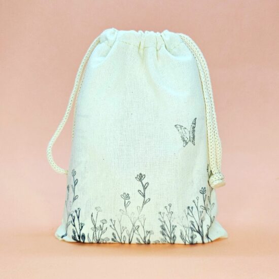 Bolsita de Tela – Estampado Botánico
