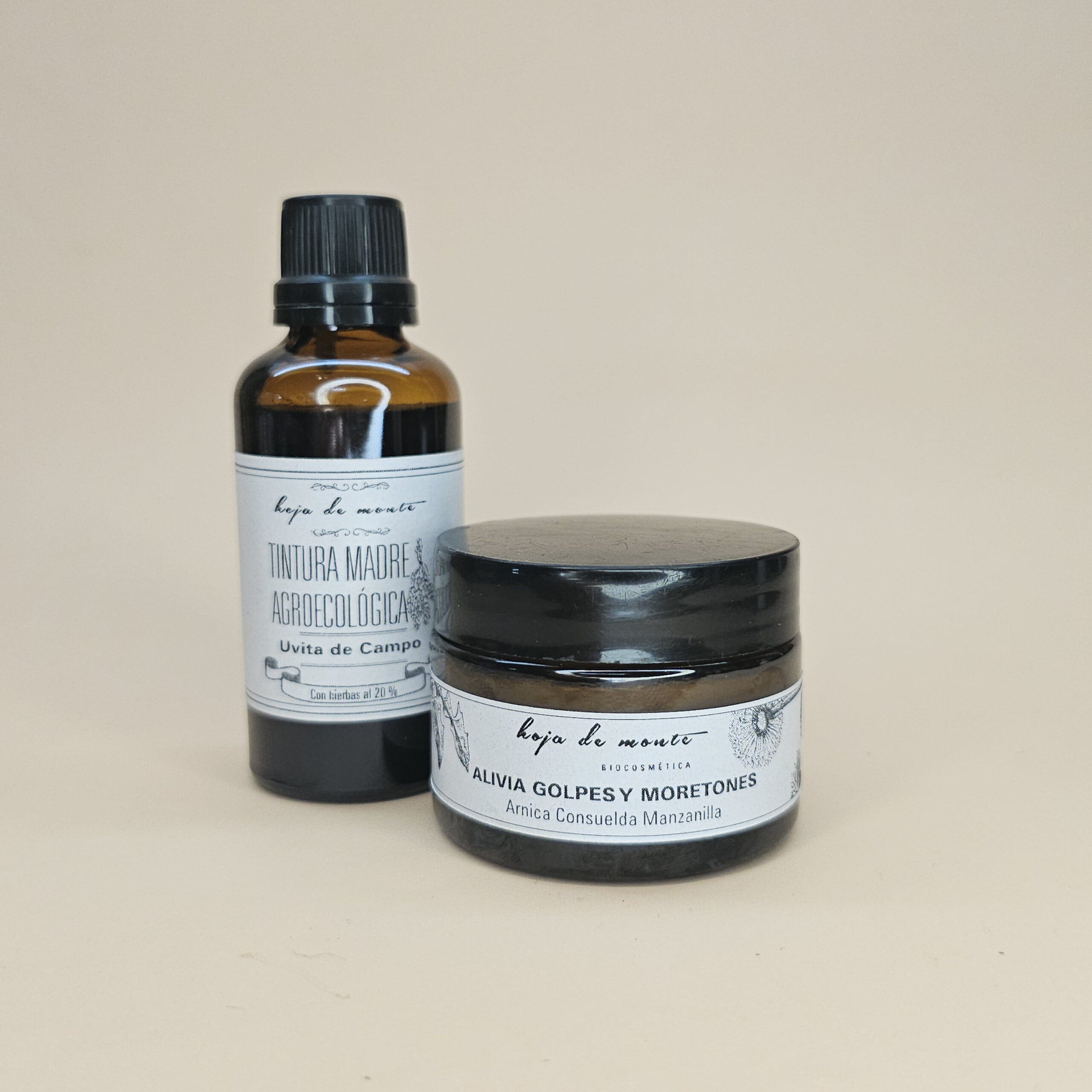 Dúo Analgésico y Antiinflamatorio Natural | Árnica + Uvita de Campo