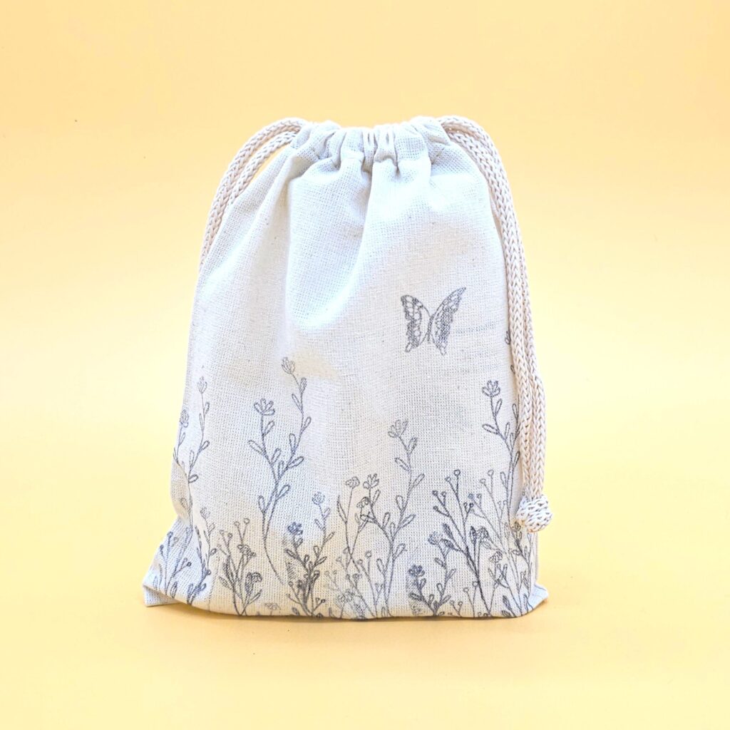 Bolsita de Tela – Estampado Botánico